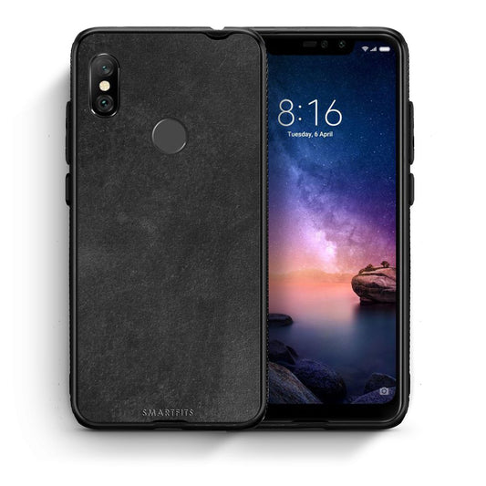 Θήκη Xiaomi Redmi Note 6 Pro Black Slate Color από τη Smartfits με σχέδιο στο πίσω μέρος και μαύρο περίβλημα | Xiaomi Redmi Note 6 Pro Black Slate Color case with colorful back and black bezels