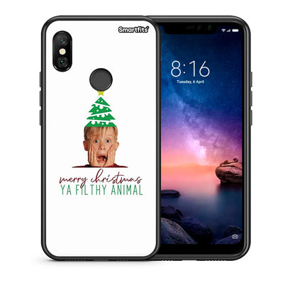 Θήκη Xiaomi Redmi Note 6 Pro Filthy Animal από τη Smartfits με σχέδιο στο πίσω μέρος και μαύρο περίβλημα | Xiaomi Redmi Note 6 Pro Filthy Animal case with colorful back and black bezels