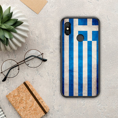 Flag Greek - Xiaomi Redmi Note 6 Pro θήκη