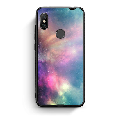 105 - Xiaomi Redmi Note 6 Pro  Rainbow Galaxy case, cover, bumper