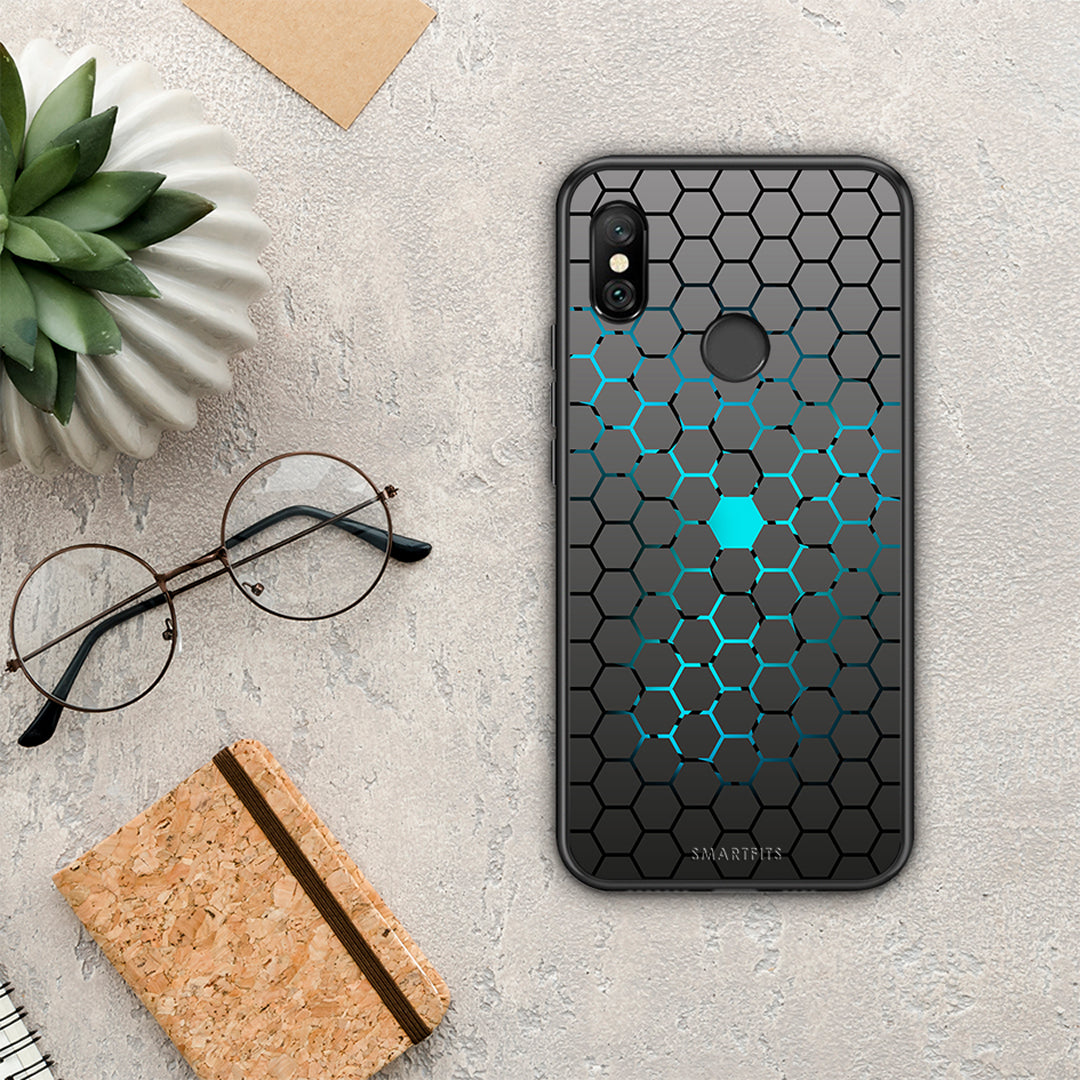 Geometric Hexagonal - Xiaomi Redmi Note 6 Pro θήκη
