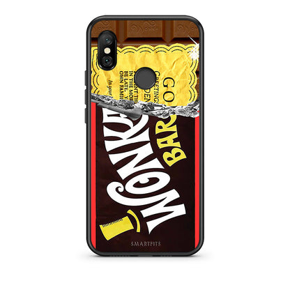 Xiaomi Redmi Note 6 Pro Golden Ticket θήκη από τη Smartfits με σχέδιο στο πίσω μέρος και μαύρο περίβλημα | Smartphone case with colorful back and black bezels by Smartfits