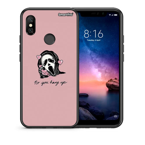 Θήκη Xiaomi Redmi Note 6 Pro Halloween Hang Up από τη Smartfits με σχέδιο στο πίσω μέρος και μαύρο περίβλημα | Xiaomi Redmi Note 6 Pro Halloween Hang Up case with colorful back and black bezels