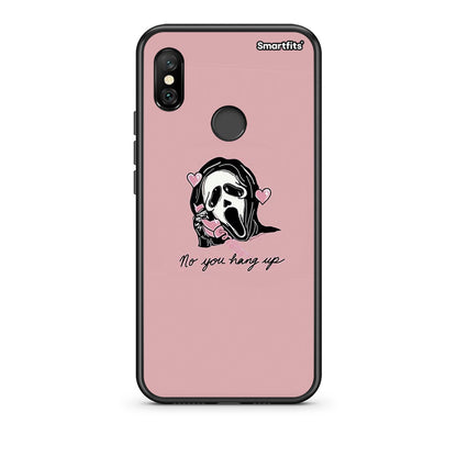 Xiaomi Redmi Note 6 Pro Halloween Hang Up Θήκη από τη Smartfits με σχέδιο στο πίσω μέρος και μαύρο περίβλημα | Smartphone case with colorful back and black bezels by Smartfits