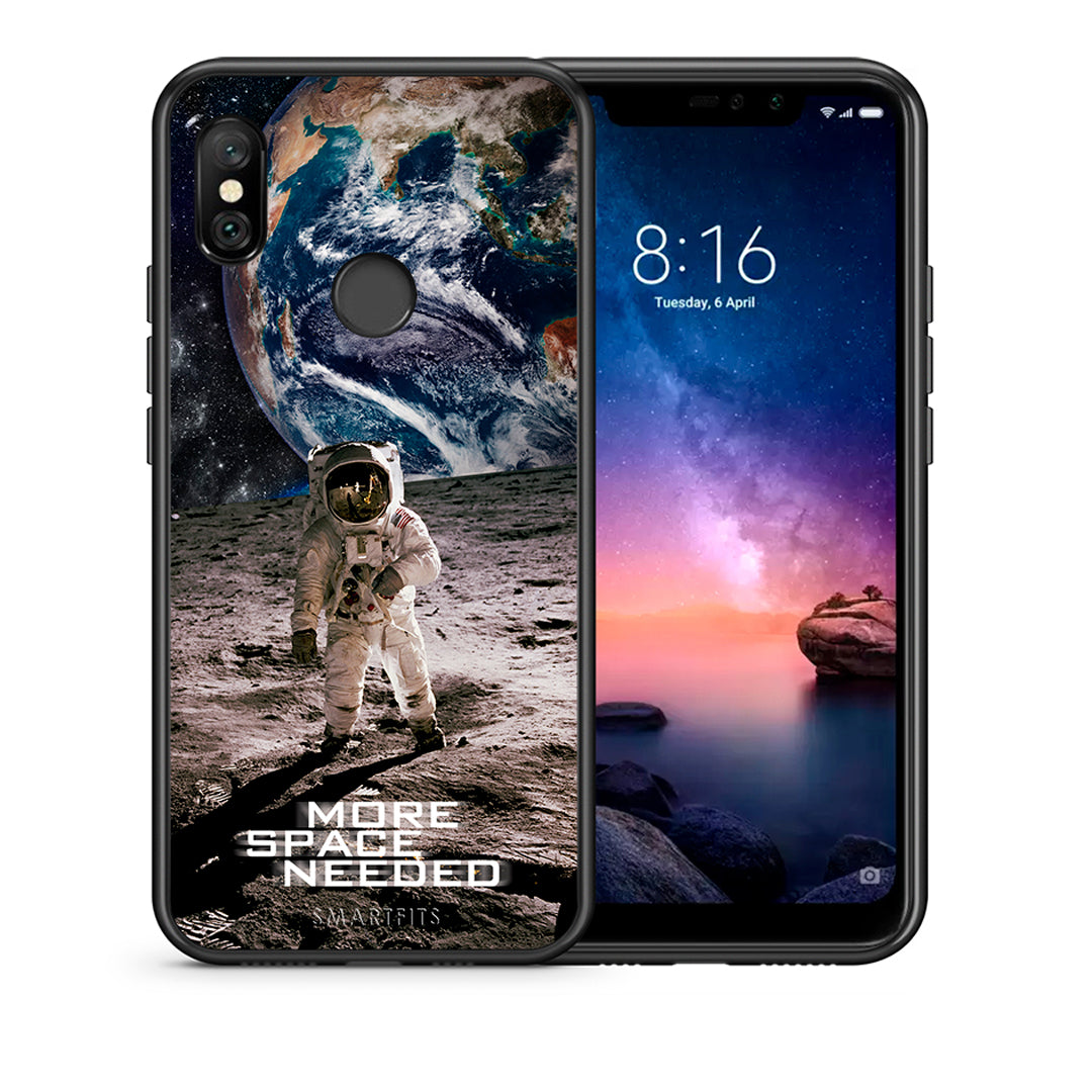 Θήκη Xiaomi Redmi Note 6 Pro More Space από τη Smartfits με σχέδιο στο πίσω μέρος και μαύρο περίβλημα | Xiaomi Redmi Note 6 Pro More Space case with colorful back and black bezels