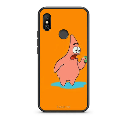 Xiaomi Redmi Note 6 Pro No Money 1 Θήκη Αγίου Βαλεντίνου από τη Smartfits με σχέδιο στο πίσω μέρος και μαύρο περίβλημα | Smartphone case with colorful back and black bezels by Smartfits