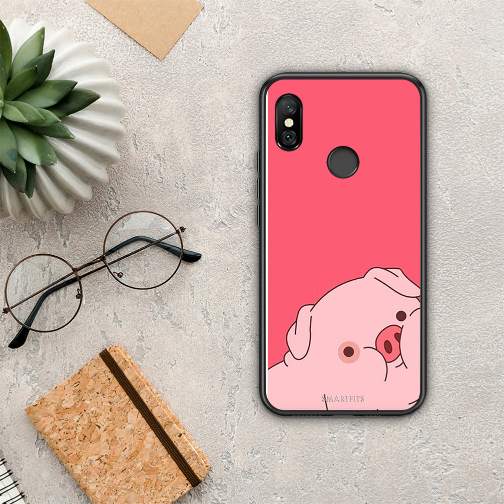 Pig Love 1 - Xiaomi Redmi Note 6 Pro θήκη