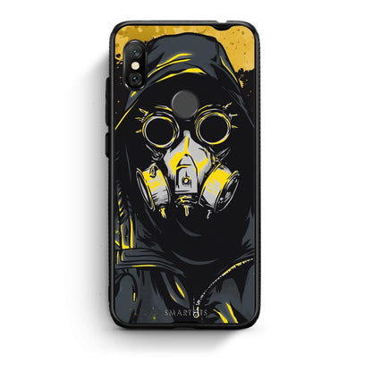 4 - Xiaomi Redmi Note 6 Pro Mask PopArt case, cover, bumper