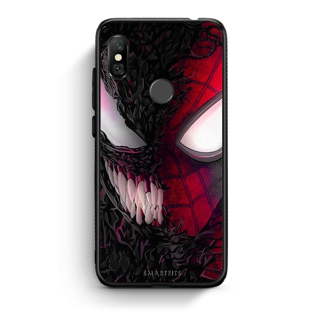 4 - Xiaomi Redmi Note 6 Pro SpiderVenom PopArt case, cover, bumper