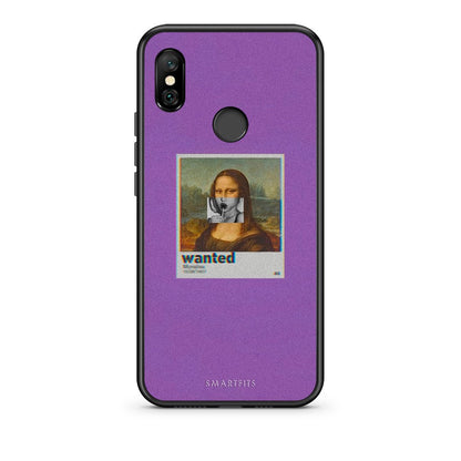 4 - Xiaomi Redmi Note 6 Pro Monalisa Popart case, cover, bumper