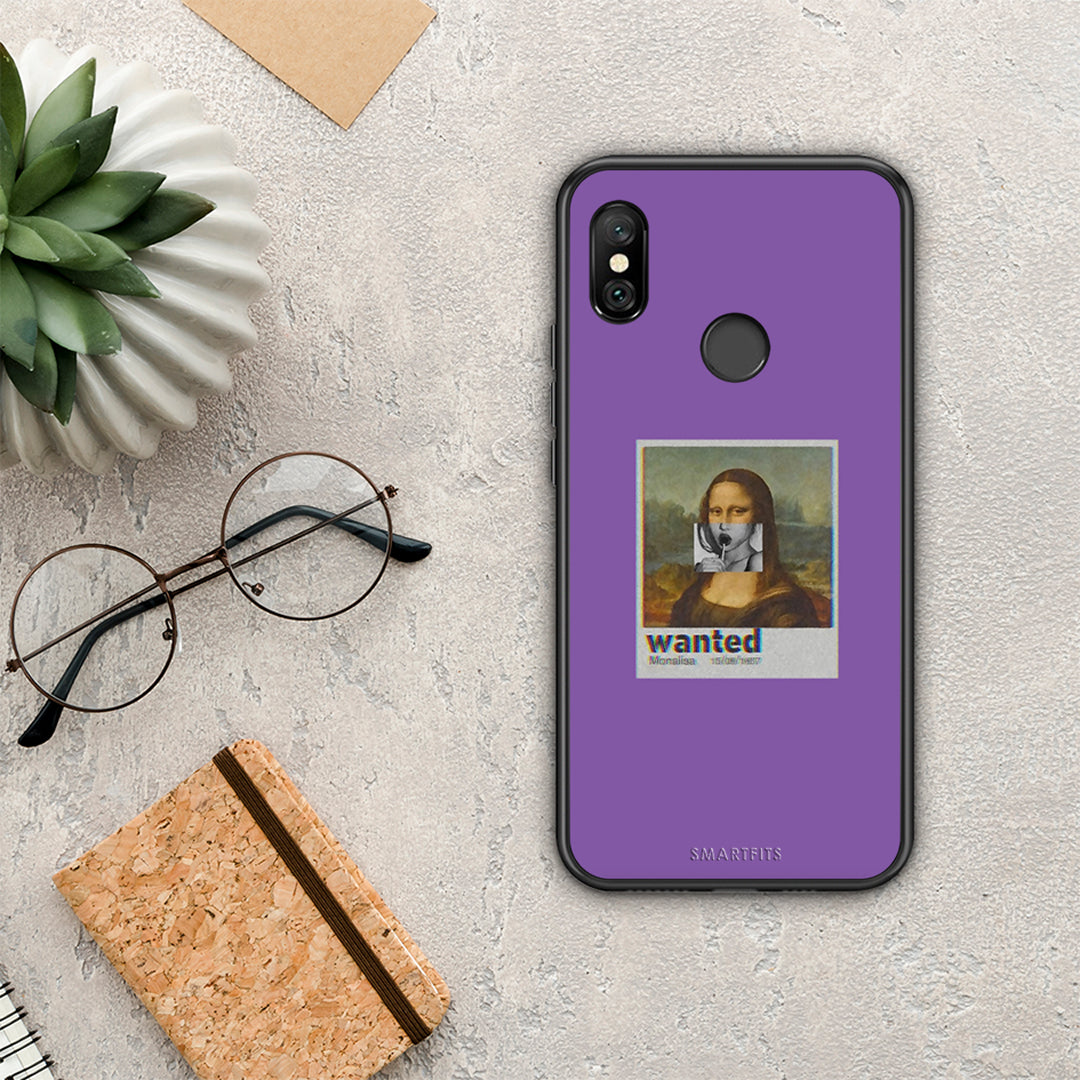 Popart Monalisa - Xiaomi Redmi Note 6 Pro θήκη