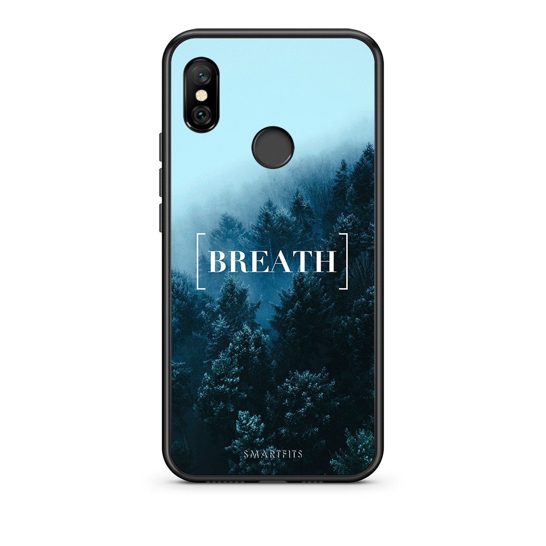 4 - Xiaomi Redmi Note 6 Pro Breath Quote case, cover, bumper