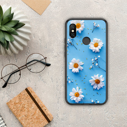 Real Daisies - Xiaomi Redmi Note 6 Pro θήκη