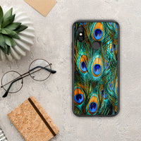Thumbnail for Real Peacock Feathers - Xiaomi Redmi Note 6 Pro θήκη
