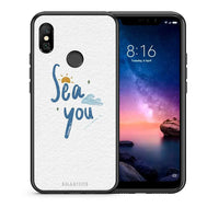 Thumbnail for Θήκη Xiaomi Redmi Note 6 Pro Sea You από τη Smartfits με σχέδιο στο πίσω μέρος και μαύρο περίβλημα | Xiaomi Redmi Note 6 Pro Sea You case with colorful back and black bezels