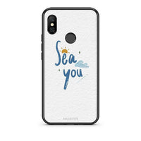 Thumbnail for Xiaomi Redmi Note 6 Pro Sea You Θήκη από τη Smartfits με σχέδιο στο πίσω μέρος και μαύρο περίβλημα | Smartphone case with colorful back and black bezels by Smartfits