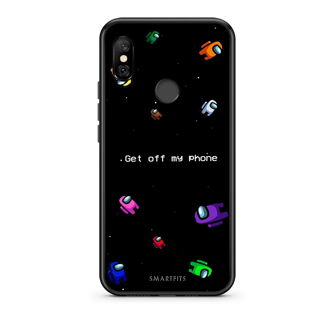 4 - Xiaomi Redmi Note 6 Pro AFK Text case, cover, bumper