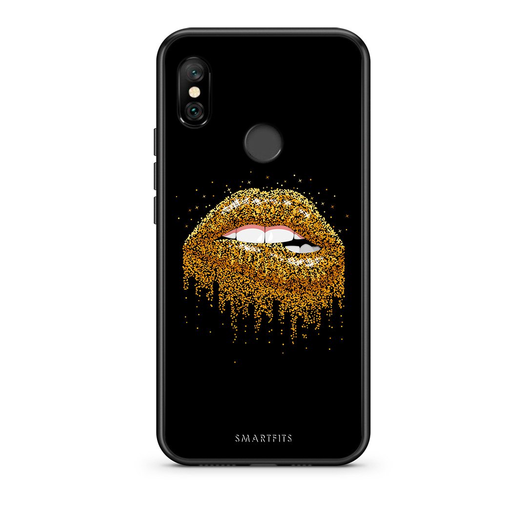 4 - Xiaomi Redmi Note 6 Pro Golden Valentine case, cover, bumper