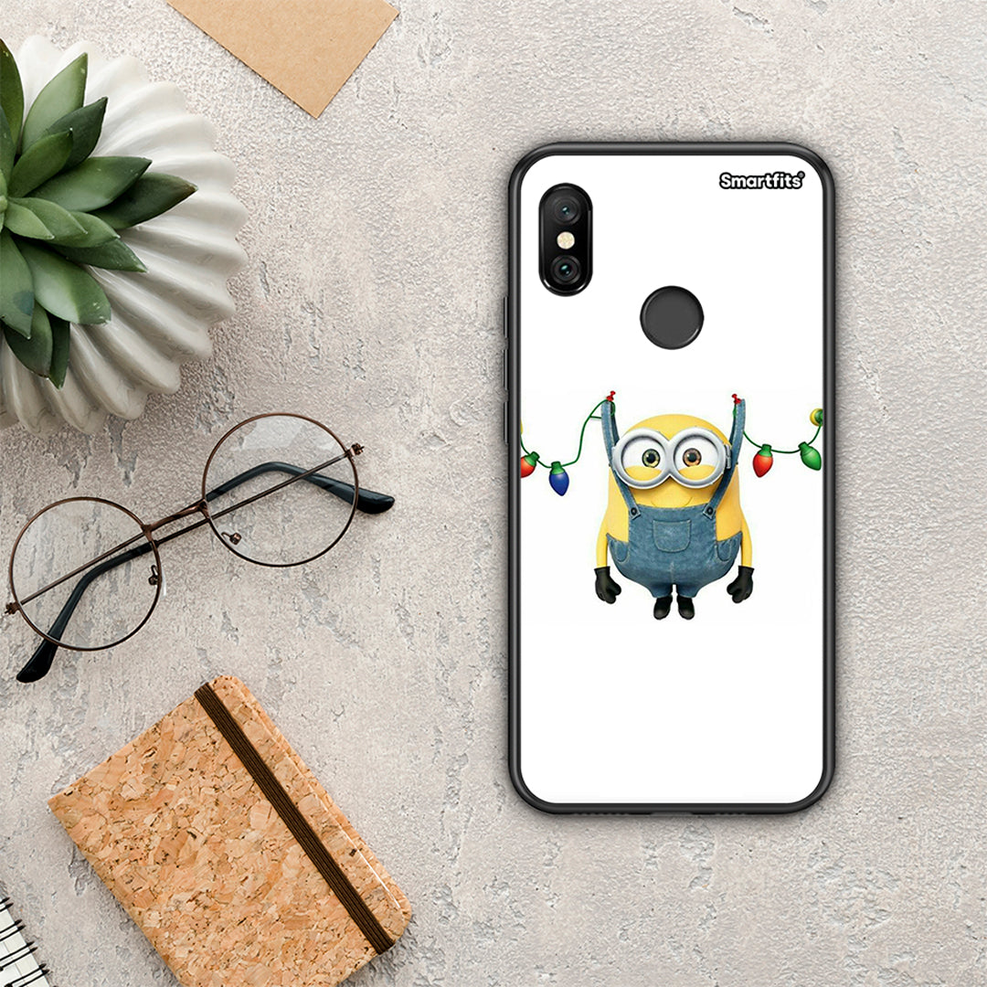 Xmas Minion Lights - Xiaomi Redmi Note 6 Pro θήκη