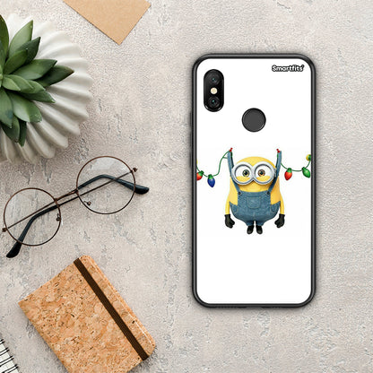 Xmas Minion Lights - Xiaomi Redmi Note 6 Pro θήκη