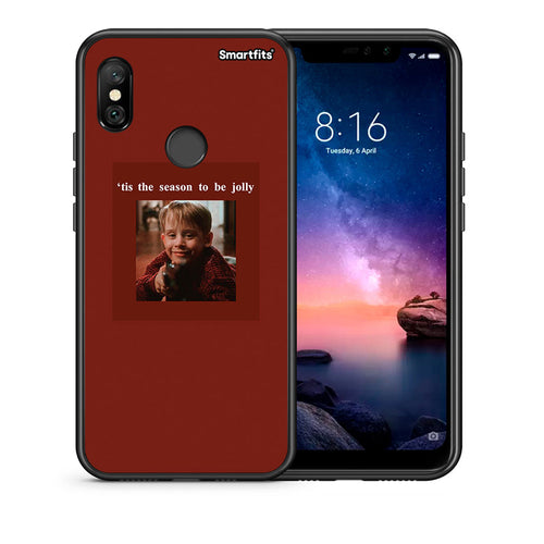 Θήκη Xiaomi Redmi Note 6 Pro Xmas Ultimate Spirit από τη Smartfits με σχέδιο στο πίσω μέρος και μαύρο περίβλημα | Xiaomi Redmi Note 6 Pro Xmas Ultimate Spirit case with colorful back and black bezels