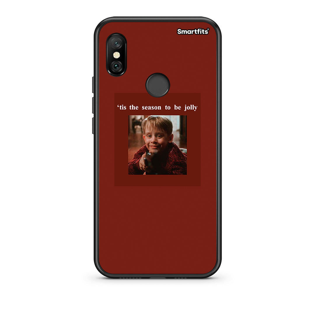 Xiaomi Redmi Note 6 Pro Xmas Ultimate Spirit θήκη από τη Smartfits με σχέδιο στο πίσω μέρος και μαύρο περίβλημα | Smartphone case with colorful back and black bezels by Smartfits