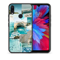 Thumbnail for Θήκη Xiaomi Redmi Note 7 Aesthetic Summer από τη Smartfits με σχέδιο στο πίσω μέρος και μαύρο περίβλημα | Xiaomi Redmi Note 7 Aesthetic Summer case with colorful back and black bezels