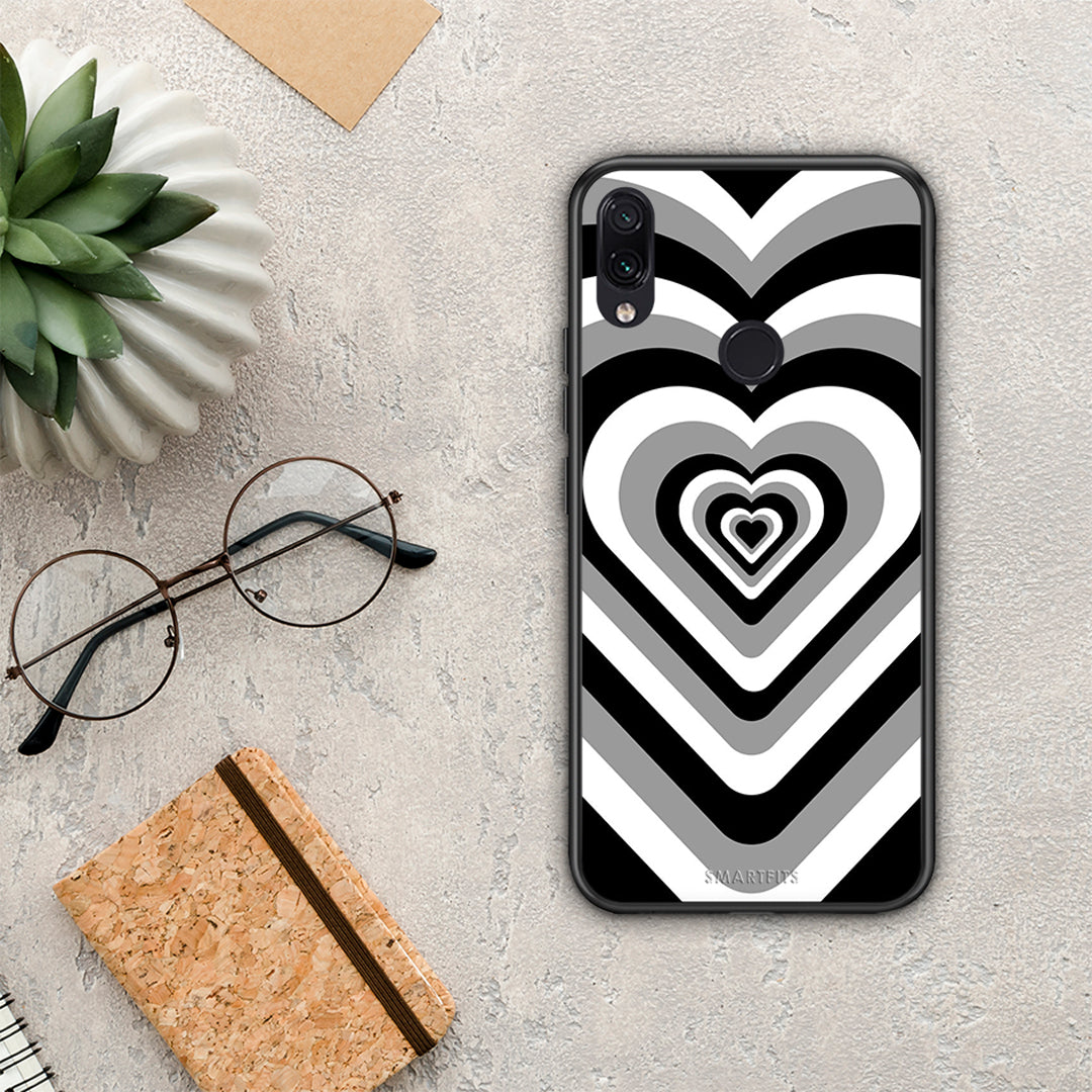 Black Hearts - Xiaomi Redmi Note 7 θήκη