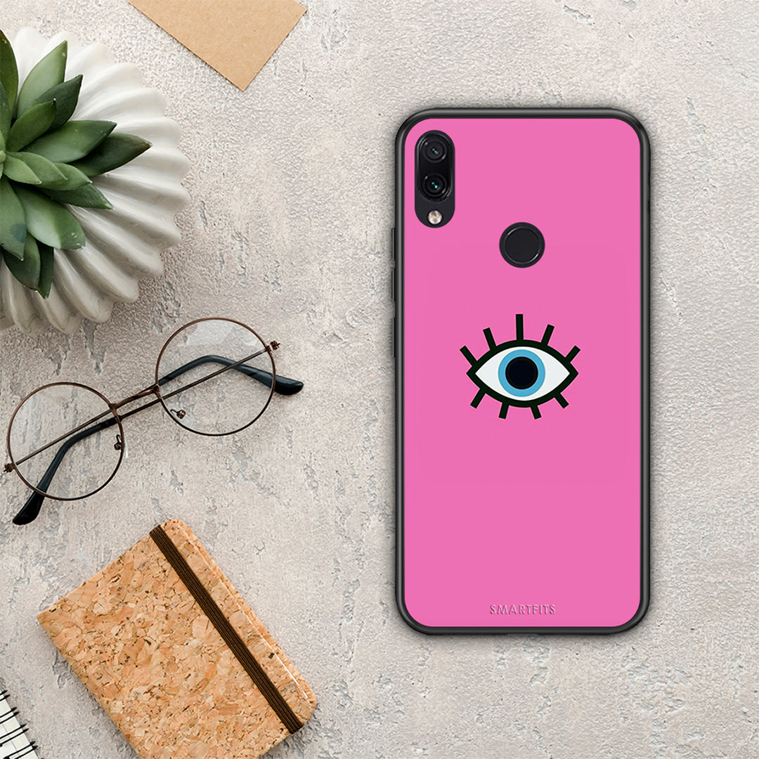 Blue Eye Pink - Xiaomi Redmi Note 7 θήκη