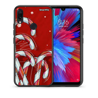 Thumbnail for Θήκη Xiaomi Redmi Note 7 Candy Cane από τη Smartfits με σχέδιο στο πίσω μέρος και μαύρο περίβλημα | Xiaomi Redmi Note 7 Candy Cane case with colorful back and black bezels