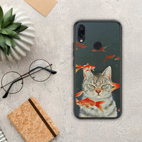 Thumbnail for Cat Goldfish - Xiaomi Redmi Note 7 θήκη