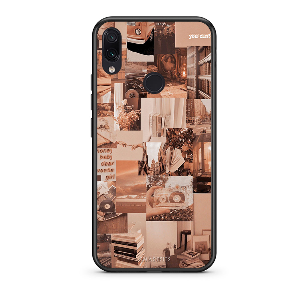 Xiaomi Redmi Note 7 Collage You Can Θήκη Αγίου Βαλεντίνου από τη Smartfits με σχέδιο στο πίσω μέρος και μαύρο περίβλημα | Smartphone case with colorful back and black bezels by Smartfits