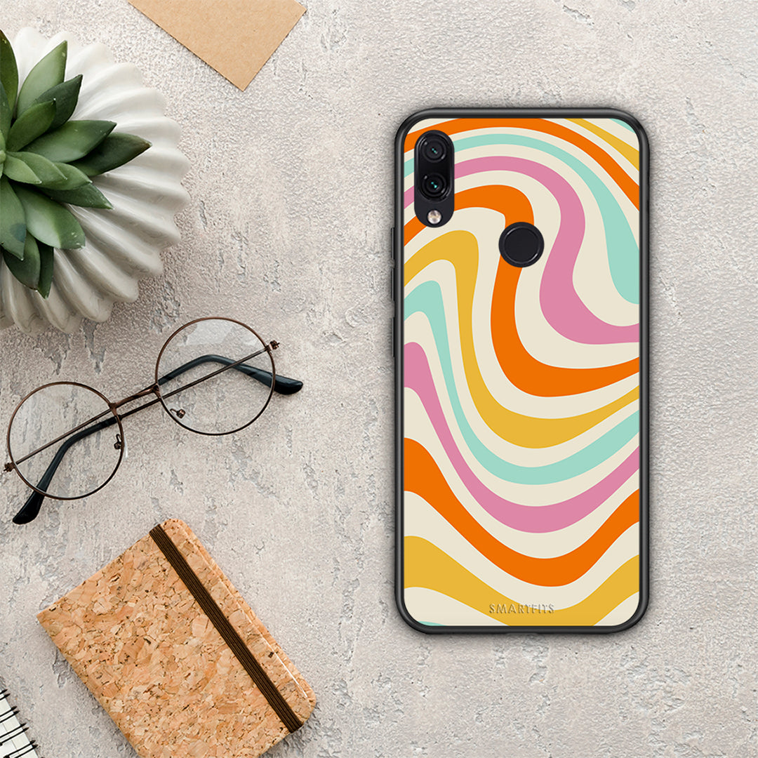 Colourful Waves - Xiaomi Redmi Note 7 θήκη