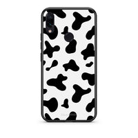 Thumbnail for Xiaomi Redmi Note 7 Cow Print θήκη από τη Smartfits με σχέδιο στο πίσω μέρος και μαύρο περίβλημα | Smartphone case with colorful back and black bezels by Smartfits