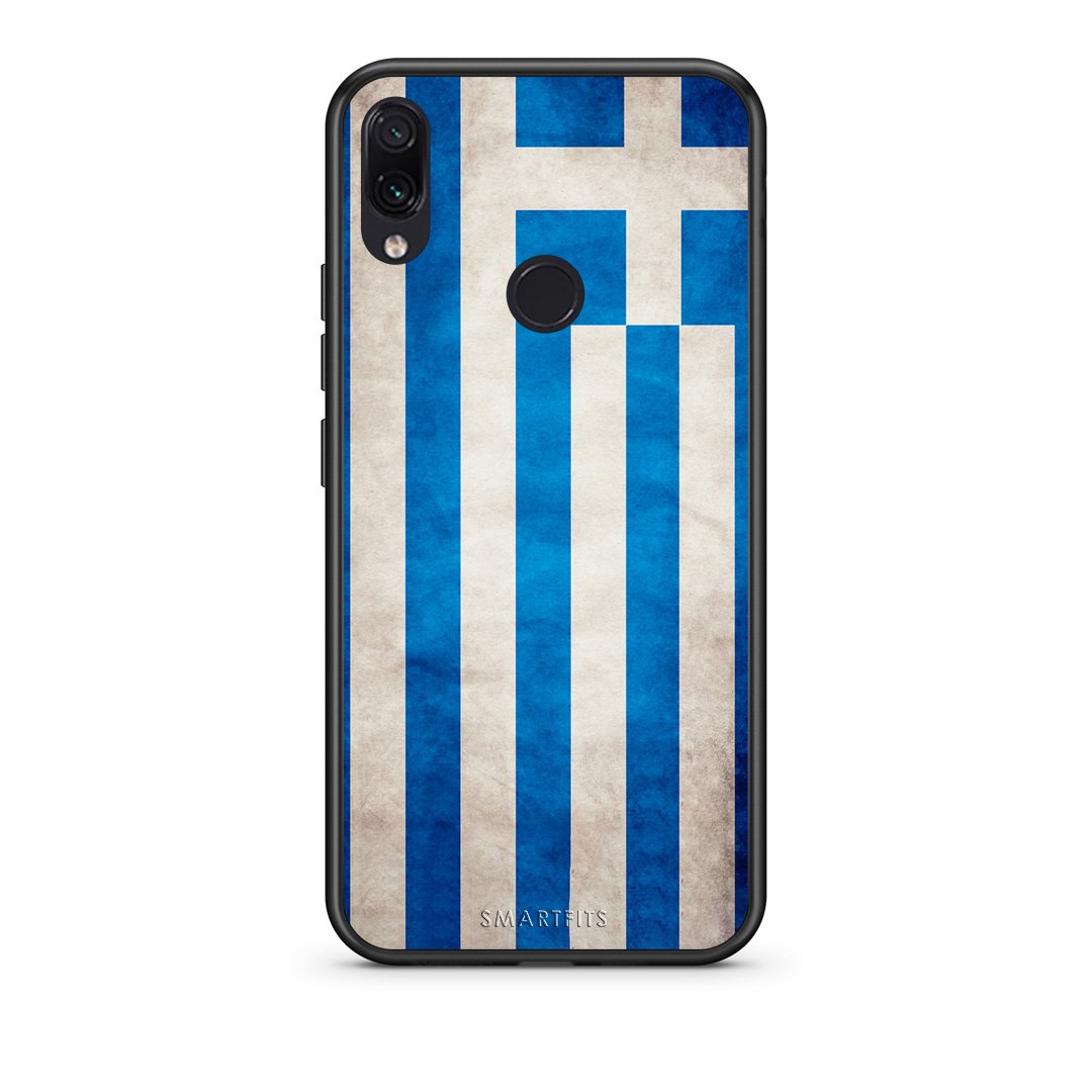 4 - Xiaomi Redmi Note 7 Greece Flag case, cover, bumper