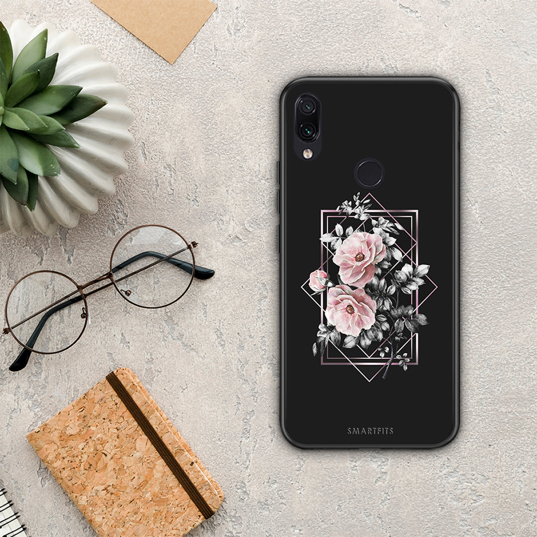 Flower Frame - Xiaomi Redmi Note 7 θήκη