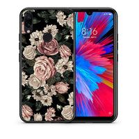 Thumbnail for Θήκη Xiaomi Redmi Note 7 Wild Roses Flower από τη Smartfits με σχέδιο στο πίσω μέρος και μαύρο περίβλημα | Xiaomi Redmi Note 7 Wild Roses Flower case with colorful back and black bezels