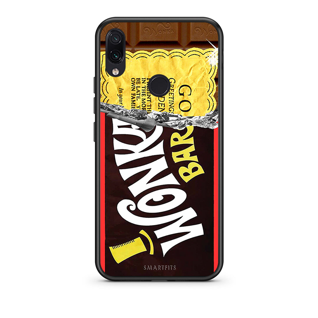 Xiaomi Redmi Note 7 Golden Ticket θήκη από τη Smartfits με σχέδιο στο πίσω μέρος και μαύρο περίβλημα | Smartphone case with colorful back and black bezels by Smartfits