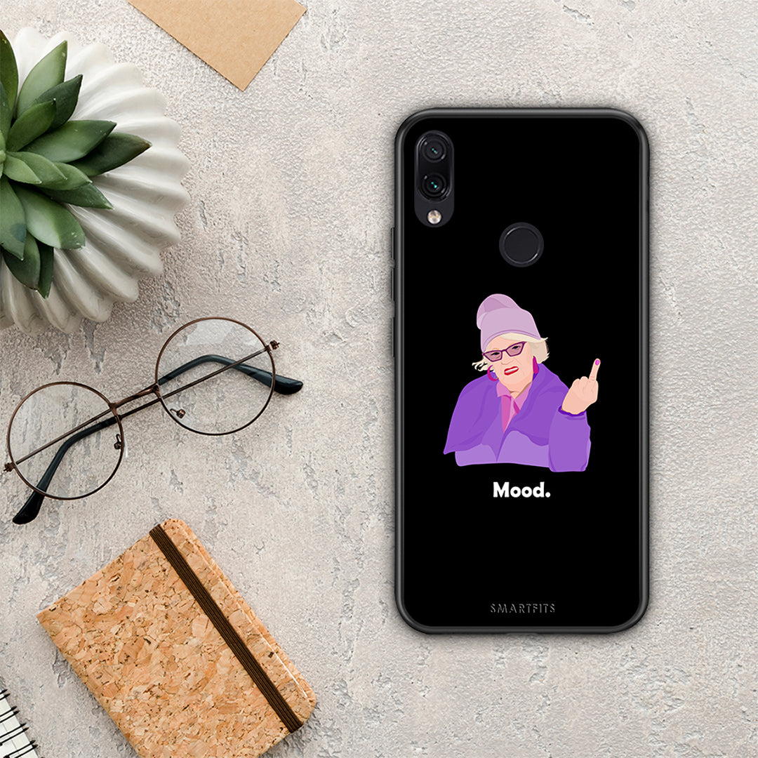Grandma Mood Black - Xiaomi Redmi Note 7 θήκη