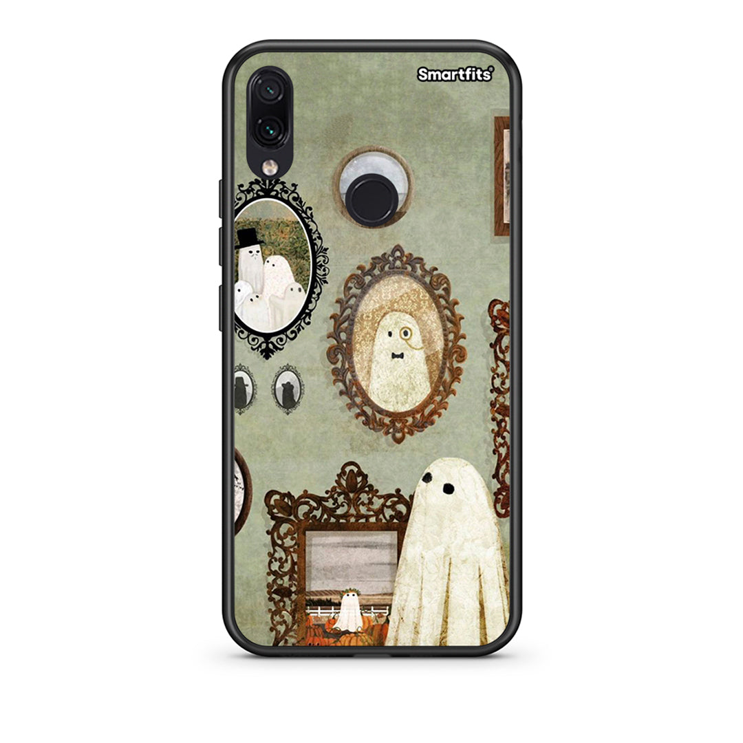 Xiaomi Redmi Note 7 Halloween Ghost Season Θήκη από τη Smartfits με σχέδιο στο πίσω μέρος και μαύρο περίβλημα | Smartphone case with colorful back and black bezels by Smartfits