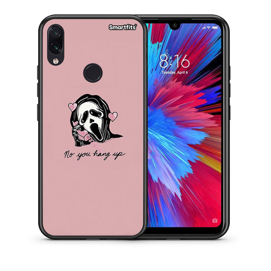 Θήκη Xiaomi Redmi Note 7 Halloween Hang Up από τη Smartfits με σχέδιο στο πίσω μέρος και μαύρο περίβλημα | Xiaomi Redmi Note 7 Halloween Hang Up case with colorful back and black bezels