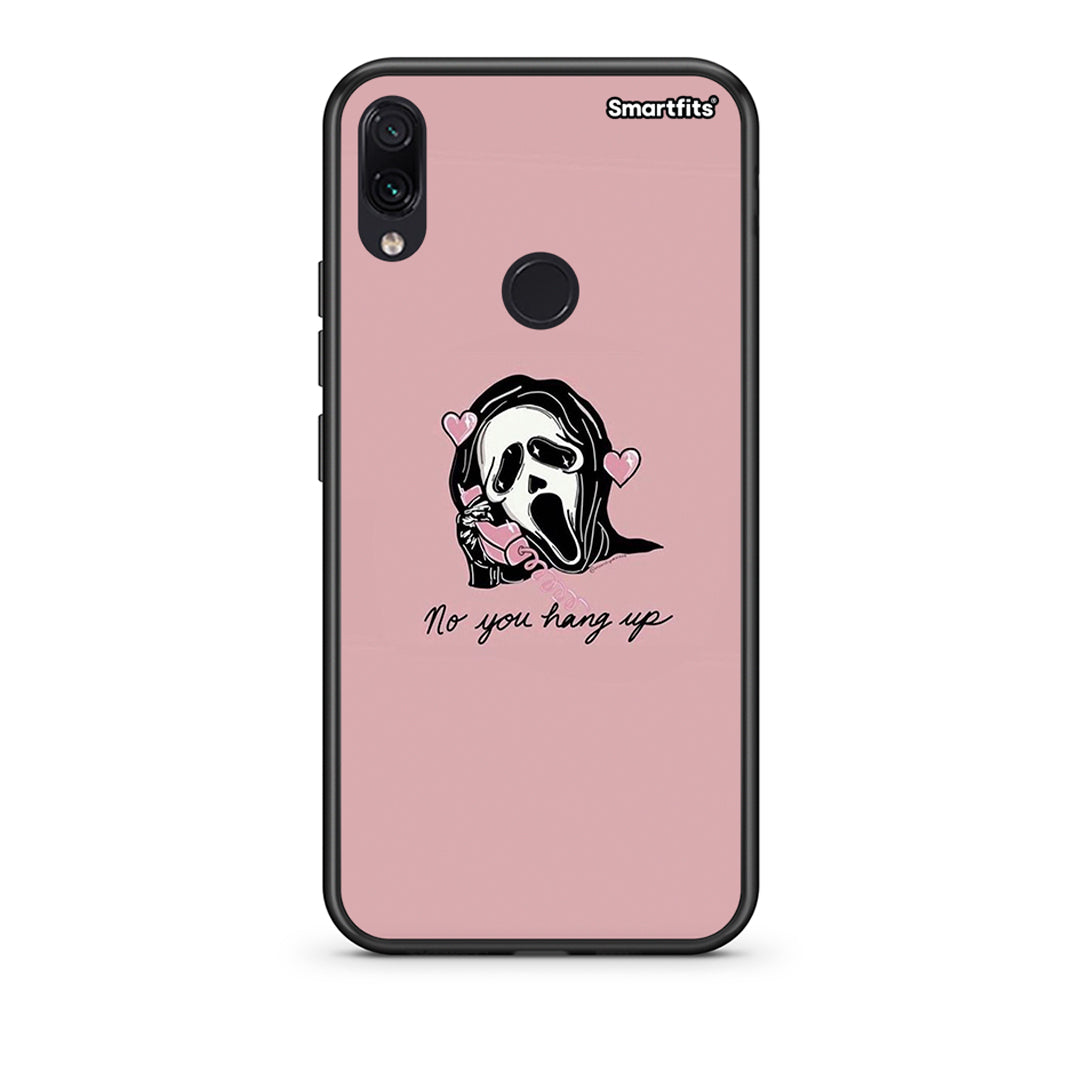 Xiaomi Redmi Note 7 Halloween Hang Up Θήκη από τη Smartfits με σχέδιο στο πίσω μέρος και μαύρο περίβλημα | Smartphone case with colorful back and black bezels by Smartfits