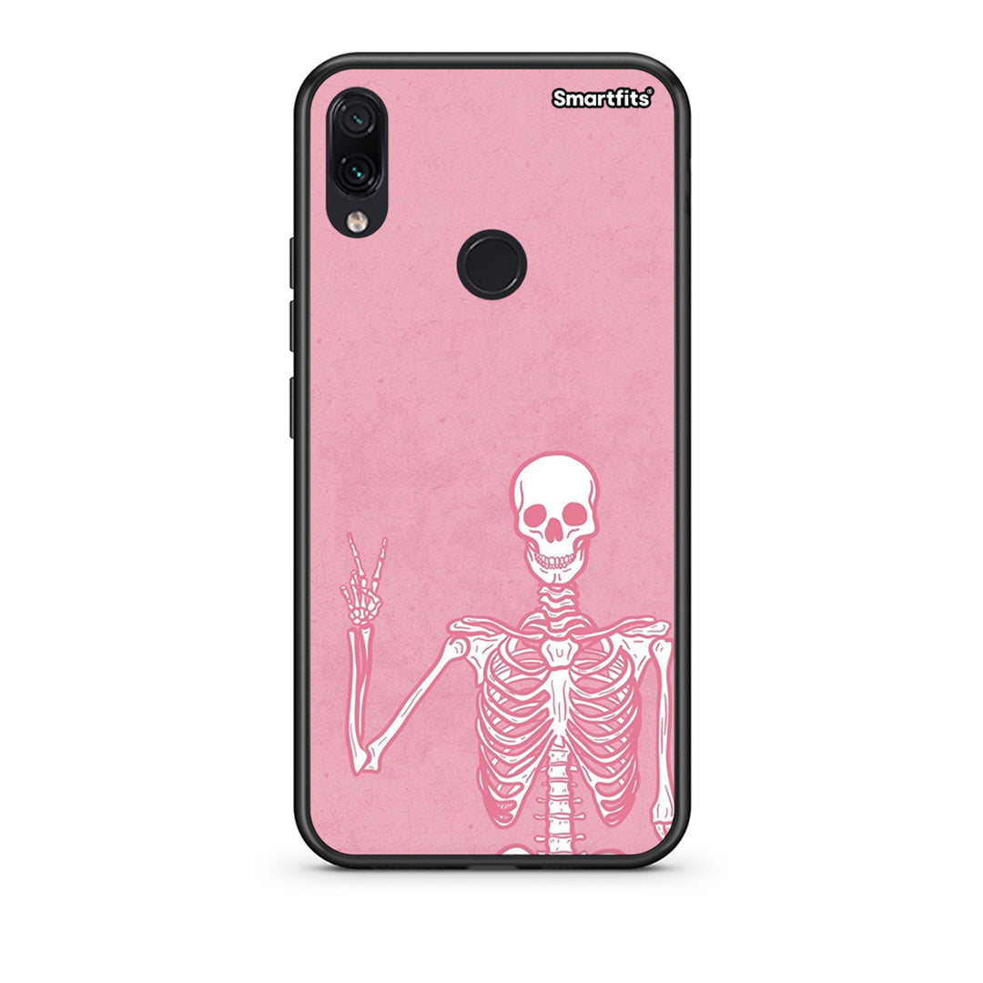 Xiaomi Redmi Note 7 Halloween Motivation Θήκη από τη Smartfits με σχέδιο στο πίσω μέρος και μαύρο περίβλημα | Smartphone case with colorful back and black bezels by Smartfits