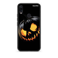 Thumbnail for Xiaomi Redmi Note 7 Halloween Scary Pumpkin Θήκη από τη Smartfits με σχέδιο στο πίσω μέρος και μαύρο περίβλημα | Smartphone case with colorful back and black bezels by Smartfits