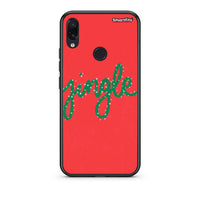 Thumbnail for Xiaomi Redmi Note 7 Jingle Xmas θήκη από τη Smartfits με σχέδιο στο πίσω μέρος και μαύρο περίβλημα | Smartphone case with colorful back and black bezels by Smartfits