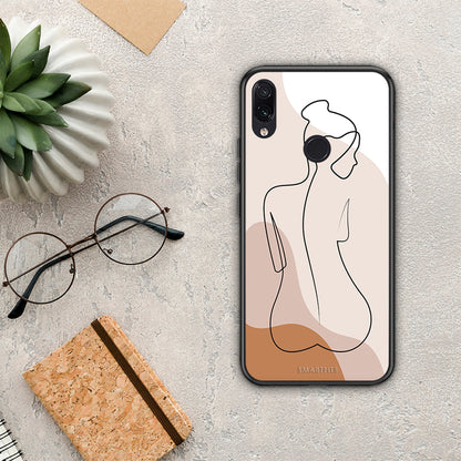 LineArt Woman - Xiaomi Redmi Note 7 θήκη