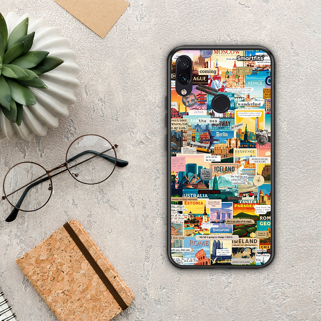 Live To Travel - Xiaomi Redmi Note 7 θήκη