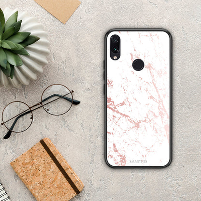 Marble Pink Splash - Xiaomi Redmi Note 7 θήκη