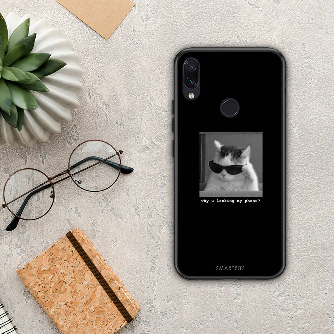 Meme Cat - Xiaomi Redmi Note 7 θήκη
