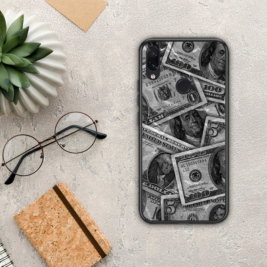 Money Dollars - Xiaomi Redmi Note 7 θήκη
